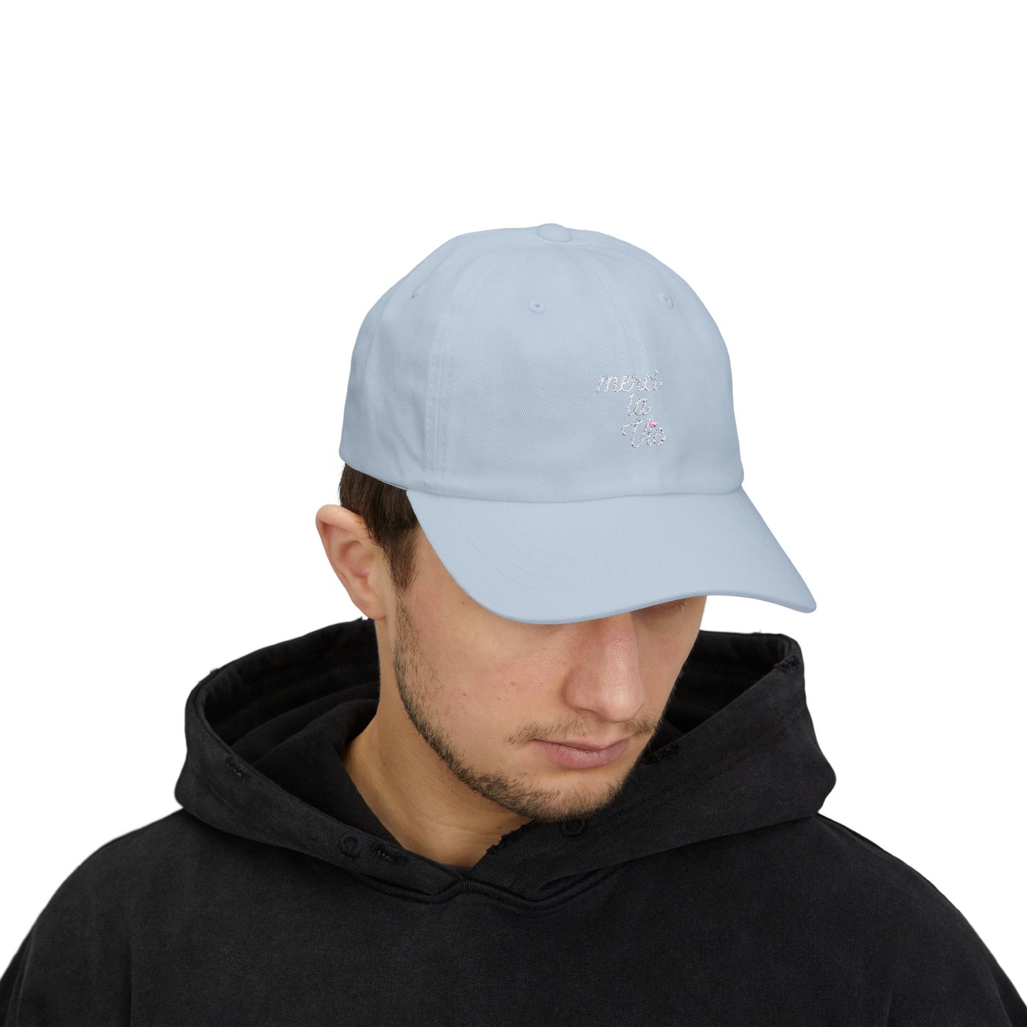 Casquette Merci la vie - Logo blanc